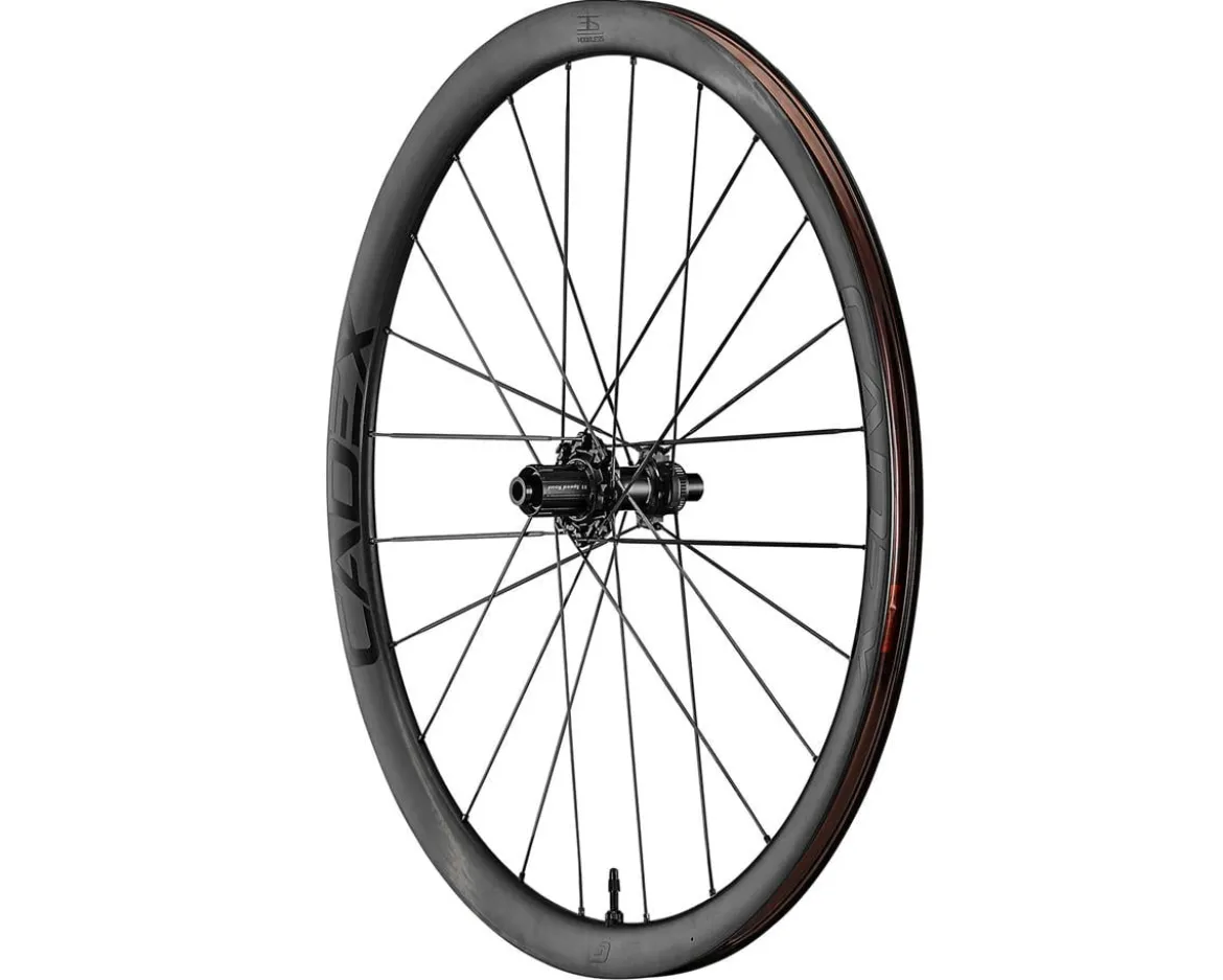 Cadex 36 Road Wheels (Black) (Shimano HG 11/12) (Rear) (12 x 142mm) (Centerlock) (Tubeless)