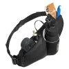 Camelbak Podium Flow 2 Waist Pack (Black) (w/ 21oz Podium Dirt Series Water Bottle)