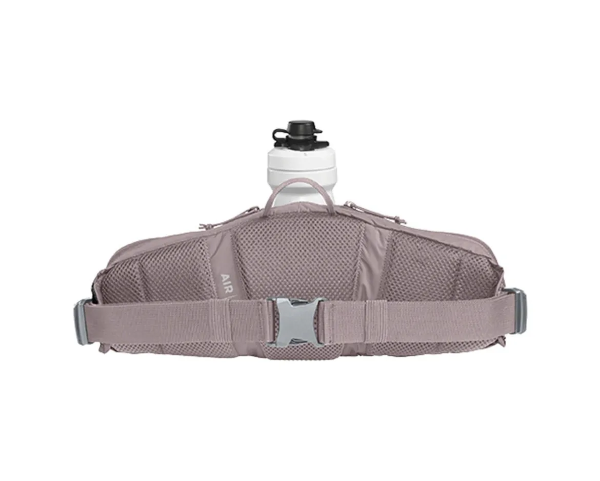 Camelbak Podium Flow 2 Waist Pack (Purple Dove) (w/ 21oz Podium Dirt Series Water Bottle)