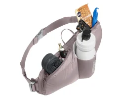 Camelbak Podium Flow 2 Waist Pack (Purple Dove) (w/ 21oz Podium Dirt Series Water Bottle)