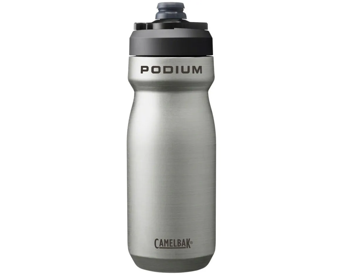 Camelbak Podium Steel Bike Bottle (Stainless Steel) (Insulated) (18oz)