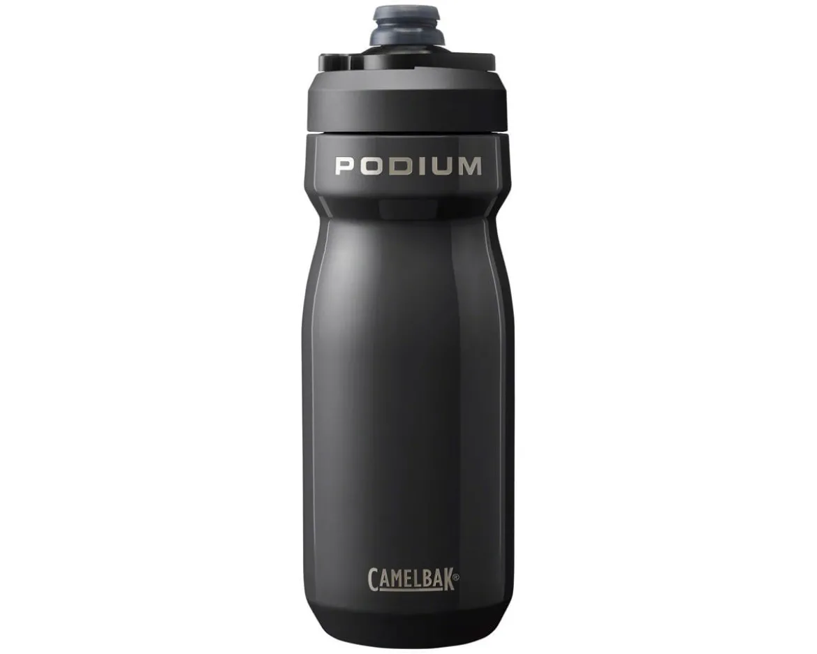 Camelbak Podium Steel Bike Bottle (Black) (Insulated) (18oz)
