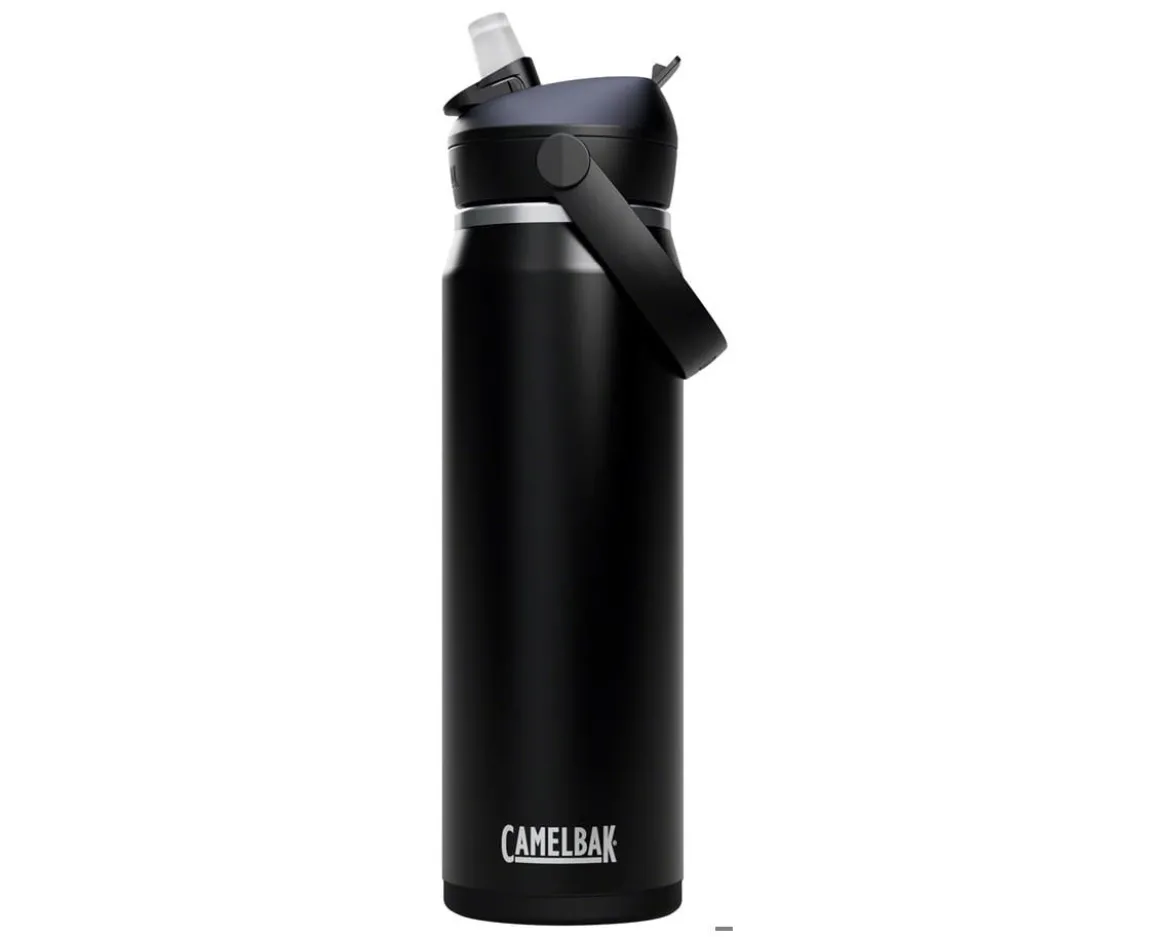 Camelbak Thrive Flip Straw Insulated Stainless Steel Bottle (Black) (25oz)
