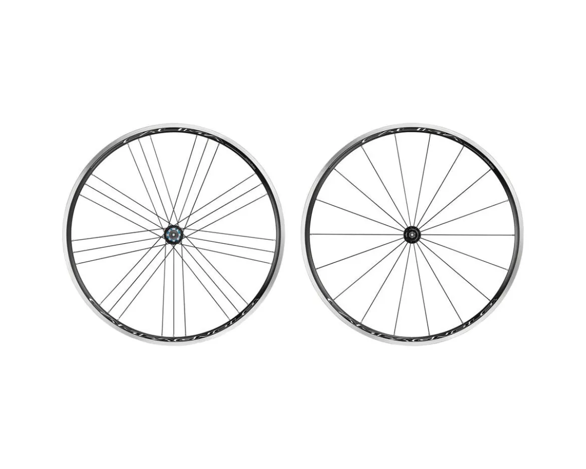Campagnolo Calima Wheelset (Black) (Campagnolo 10/11/12) (QR x 100, QR x 130mm) (700c)