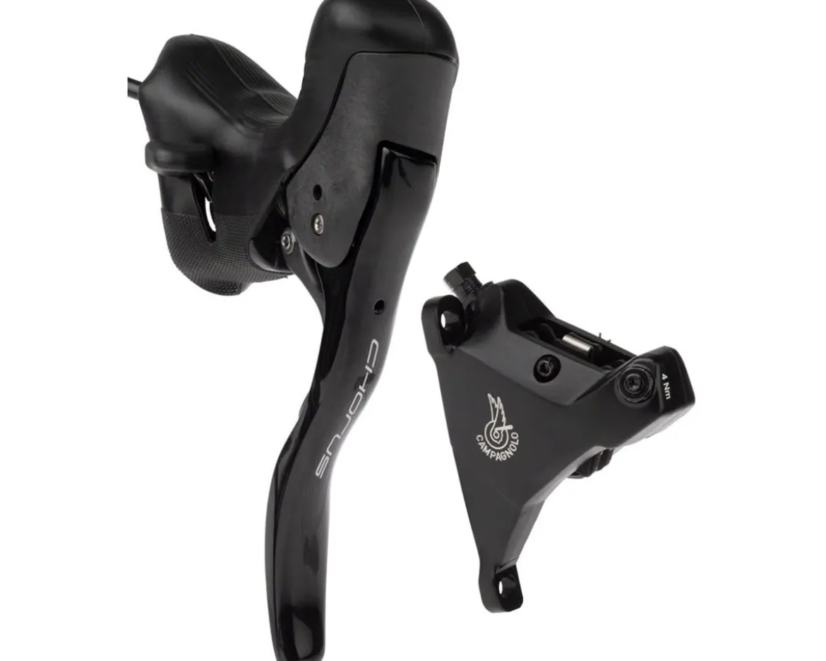 Campagnolo Chorus Ergopower Hydraulic Brake/Shift Lever Kit (Black) (160mm Caliper) (Left) (2x) (Flat Mount)