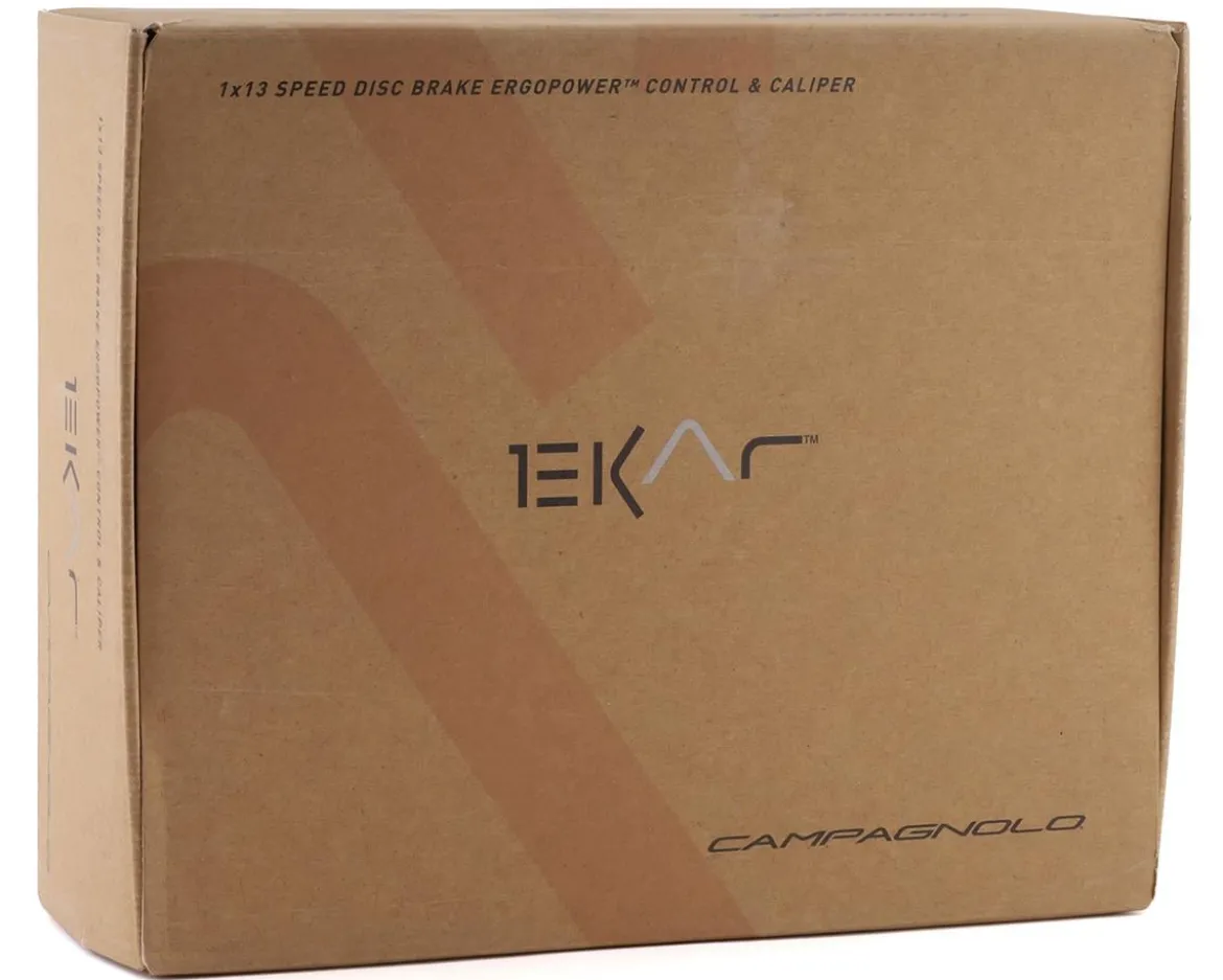 Campagnolo EKAR Ergopower Hydraulic Disc Brake/Shift Lever (Black) (Left) (Flat Mount) (Brake Only) (Caliper Included)