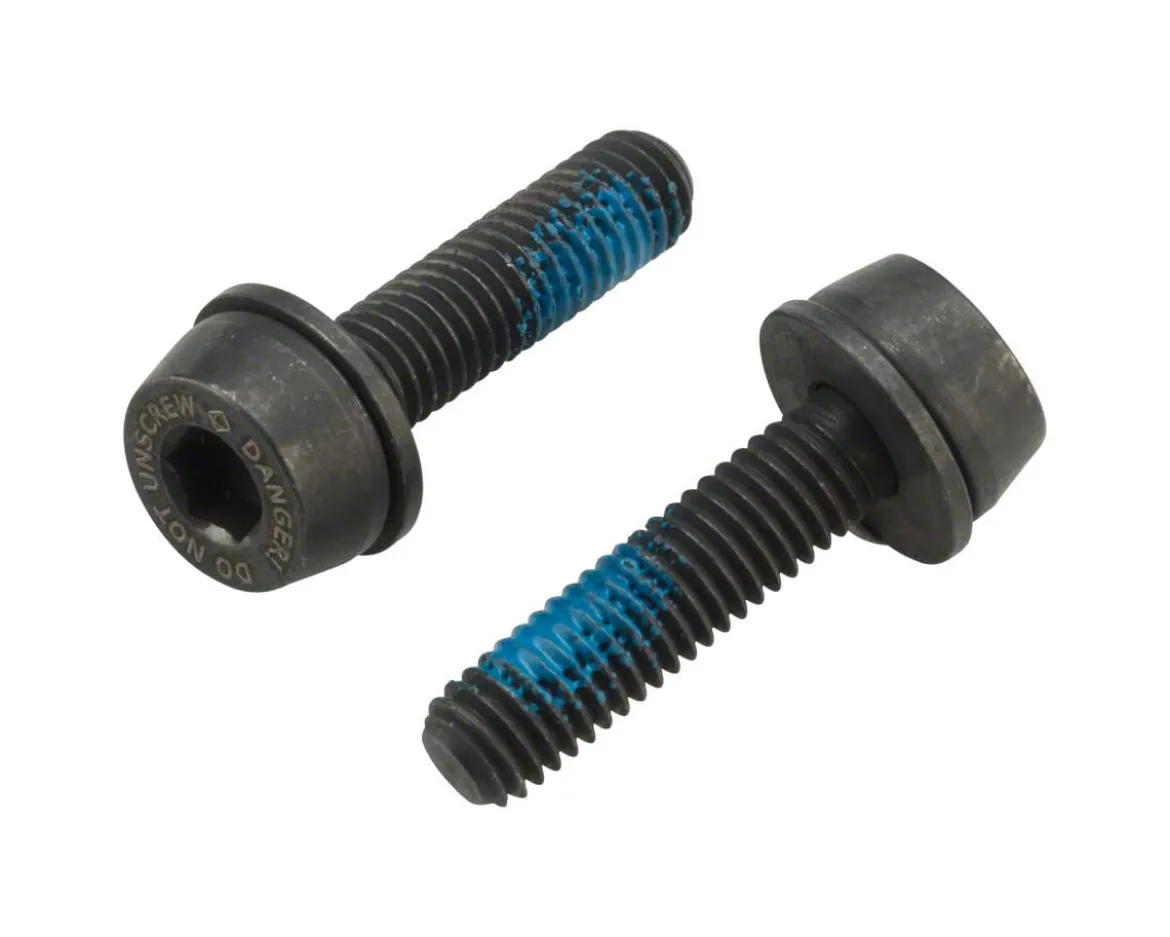 Campagnolo H11 Disc Brake Caliper Mounting Bolts (Black) (Flat Mount) (19mm)
