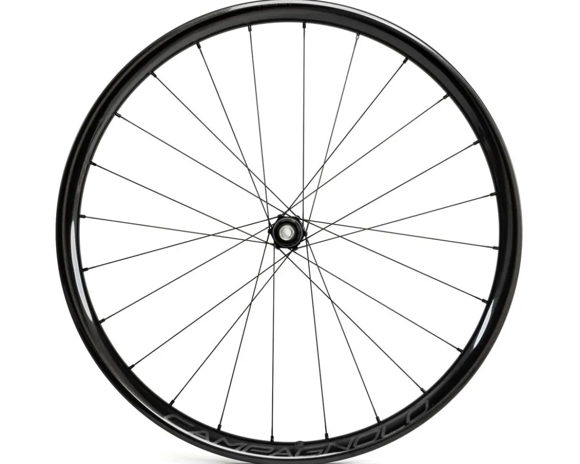 Campagnolo Levante Carbon Gravel Wheelset (Black) (Shimano HG 11/12) (12x100mm, 12x142mm) (700c) (Centerlock) (Tubeless)
