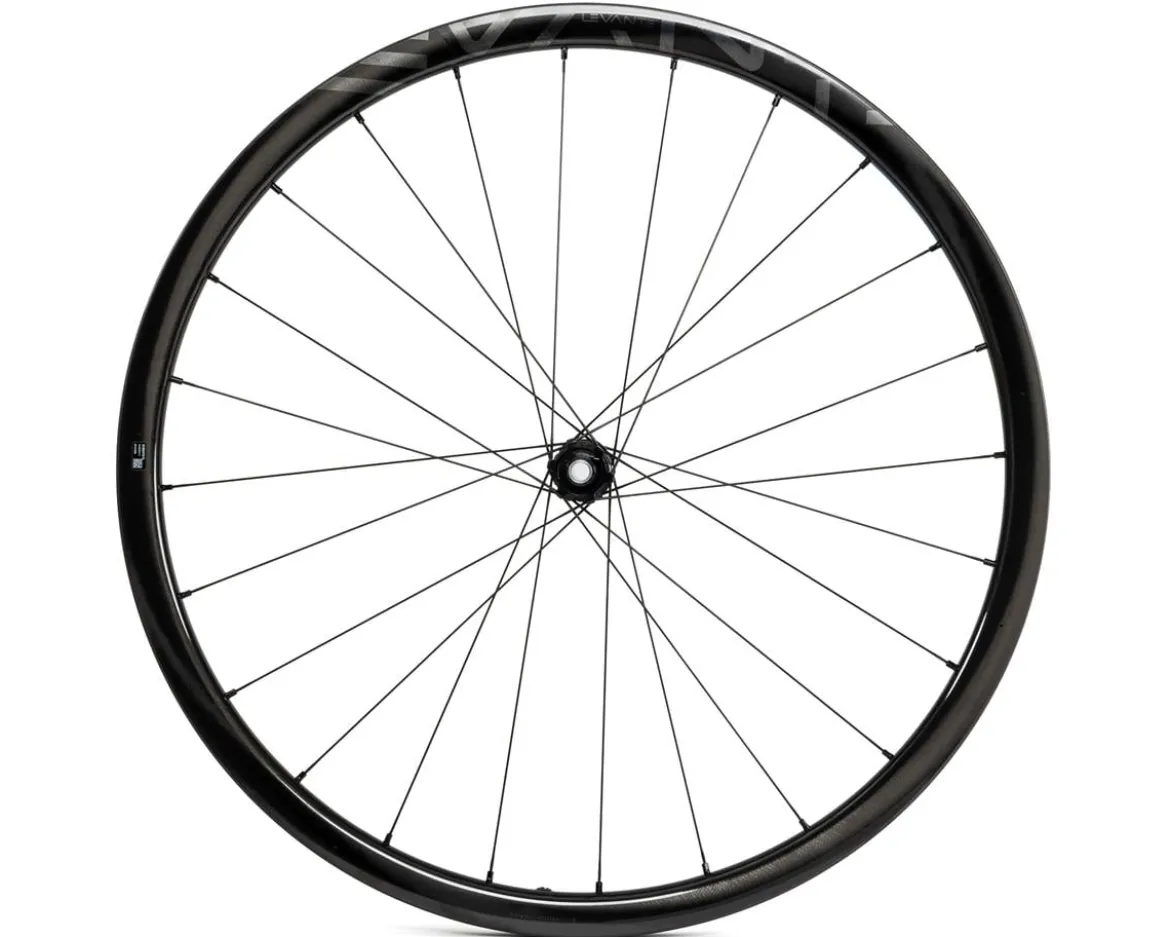 Campagnolo Levante Carbon Gravel Wheelset (Black) (Shimano HG 11/12) (12x100mm, 12x142mm) (700c) (Centerlock) (Tubeless)
