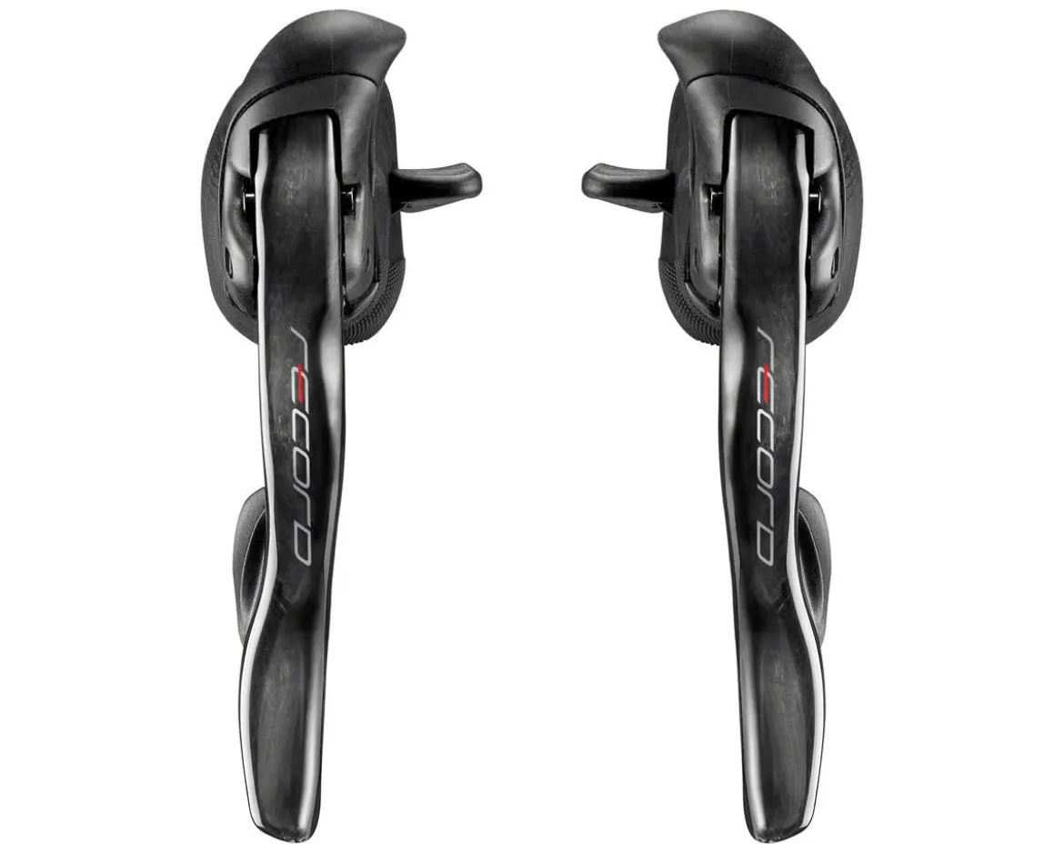 Campagnolo Record Ergopower Brake/Shift Levers (Carbon) (Pair) (2 x 12 Speed)