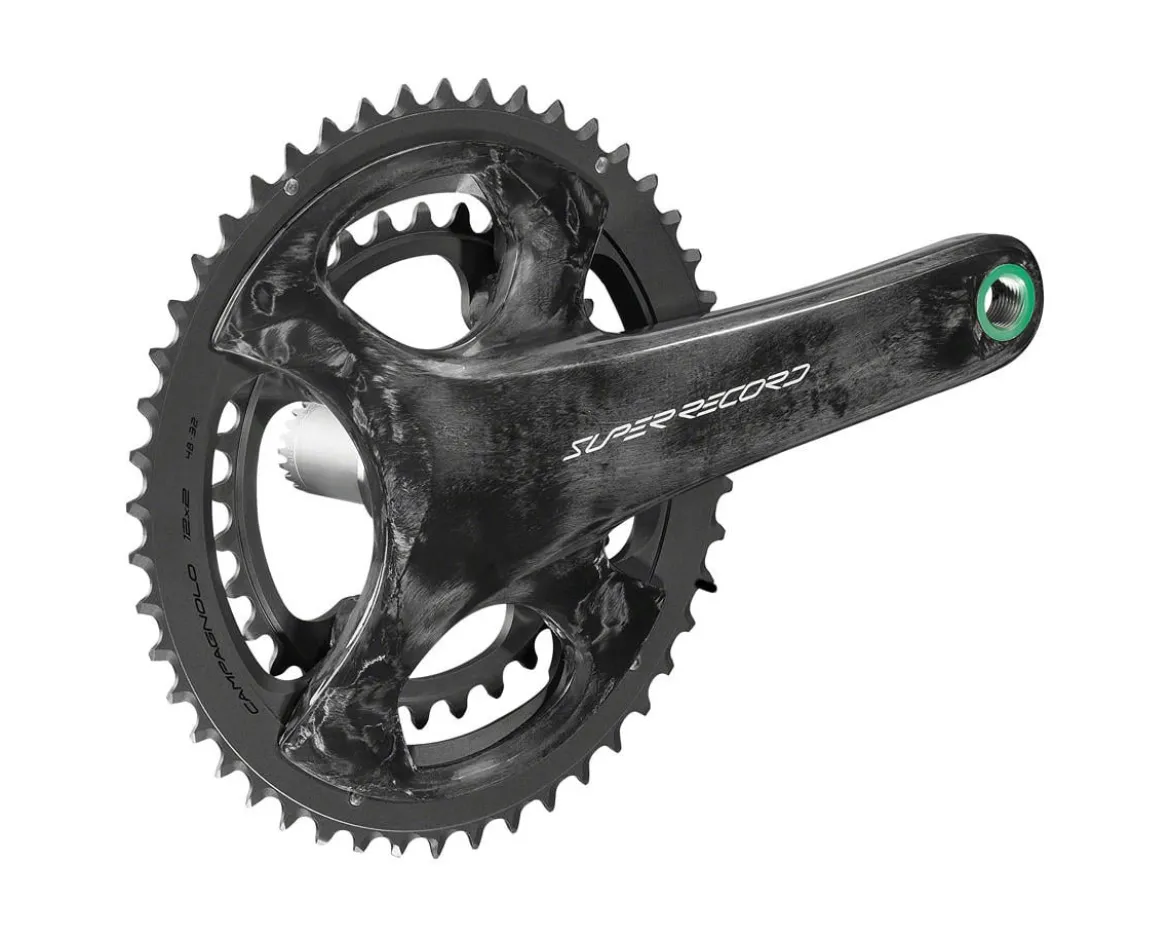 Campagnolo Super Record Wireless Crankset (Black) (2 x 12 Speed) (Ultra-Torque) (172.5mm) (48/32T)