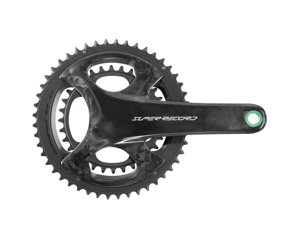 Campagnolo Super Record Wireless Crankset (Black) (2 x 12 Speed) (Ultra-Torque) (172.5mm) (48/32T)