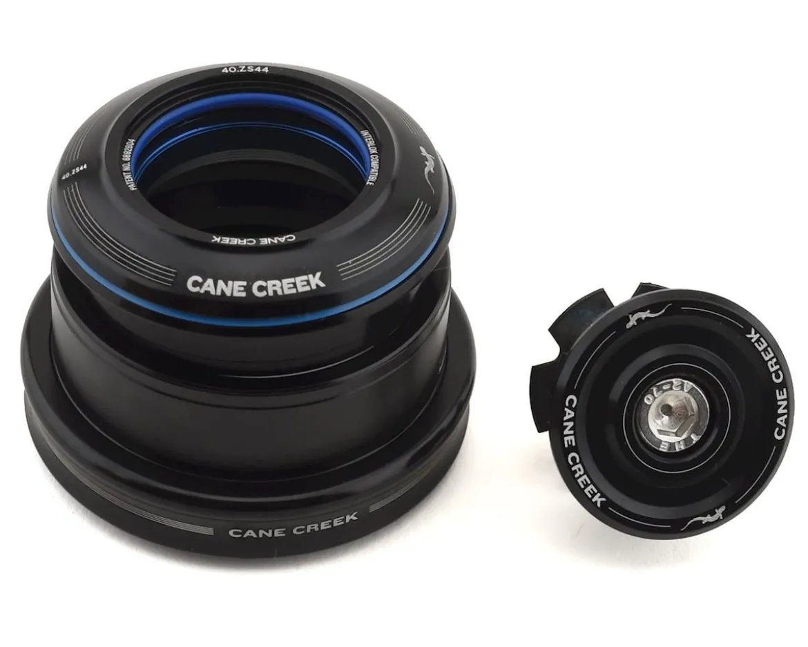 Cane Creek 40 Tapered Headset (Black) (1-1/8" to 1-1/2") (ZS44/28.6) (EC49/40)