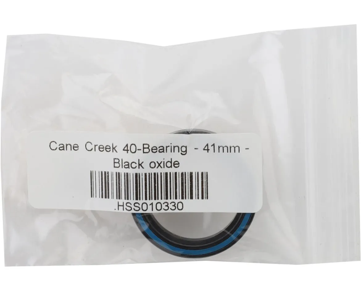 Cane Creek Black Oxide Cartridge 40-Series Bearing (41mm) (36 x 45°)