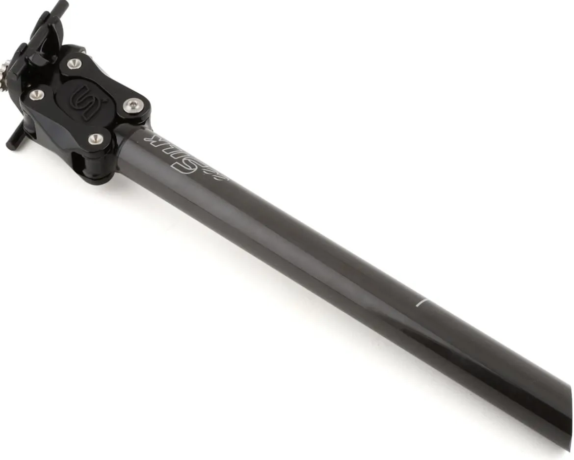 Cane Creek eeSilk + Carbon Gravel Suspension Seatpost (Black) (27.2mm) (362mm) (0mm Offset)