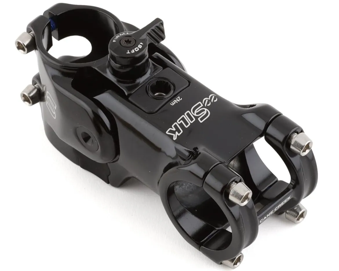 Cane Creek eeSilk Suspension Stem (Black) (31.8mm) (80mm) (6°) (w/ Comp Switch)
