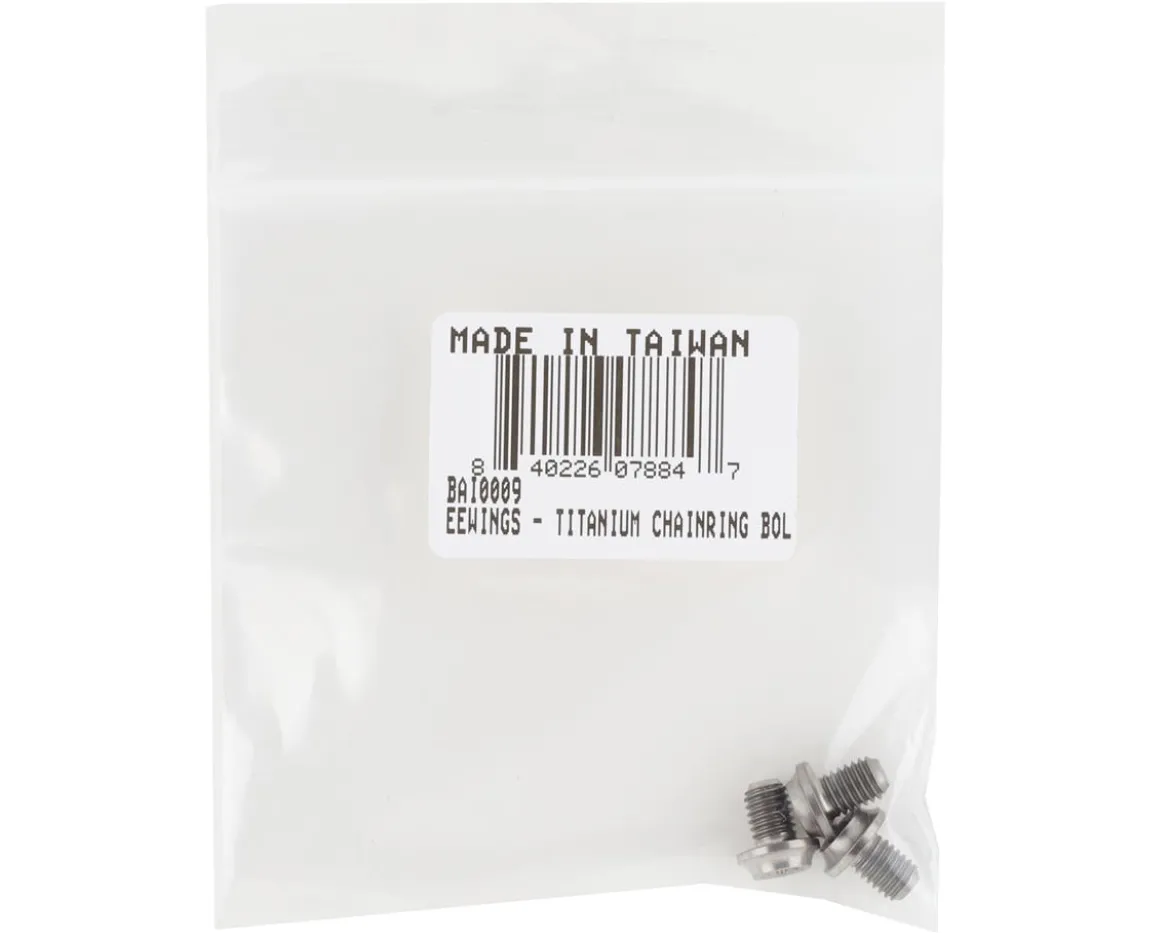Cane Creek eeWings Titanium Direct Mount Chainring Bolts (3-Pack)