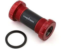 Cane Creek Hellbender 70 Bottom Bracket (Red) (BSA) (68/73mm) (24mm Spindle)