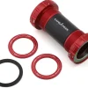 Cane Creek Hellbender 70 Bottom Bracket (Red) (BSA) (68/73mm) (30mm Spindle)