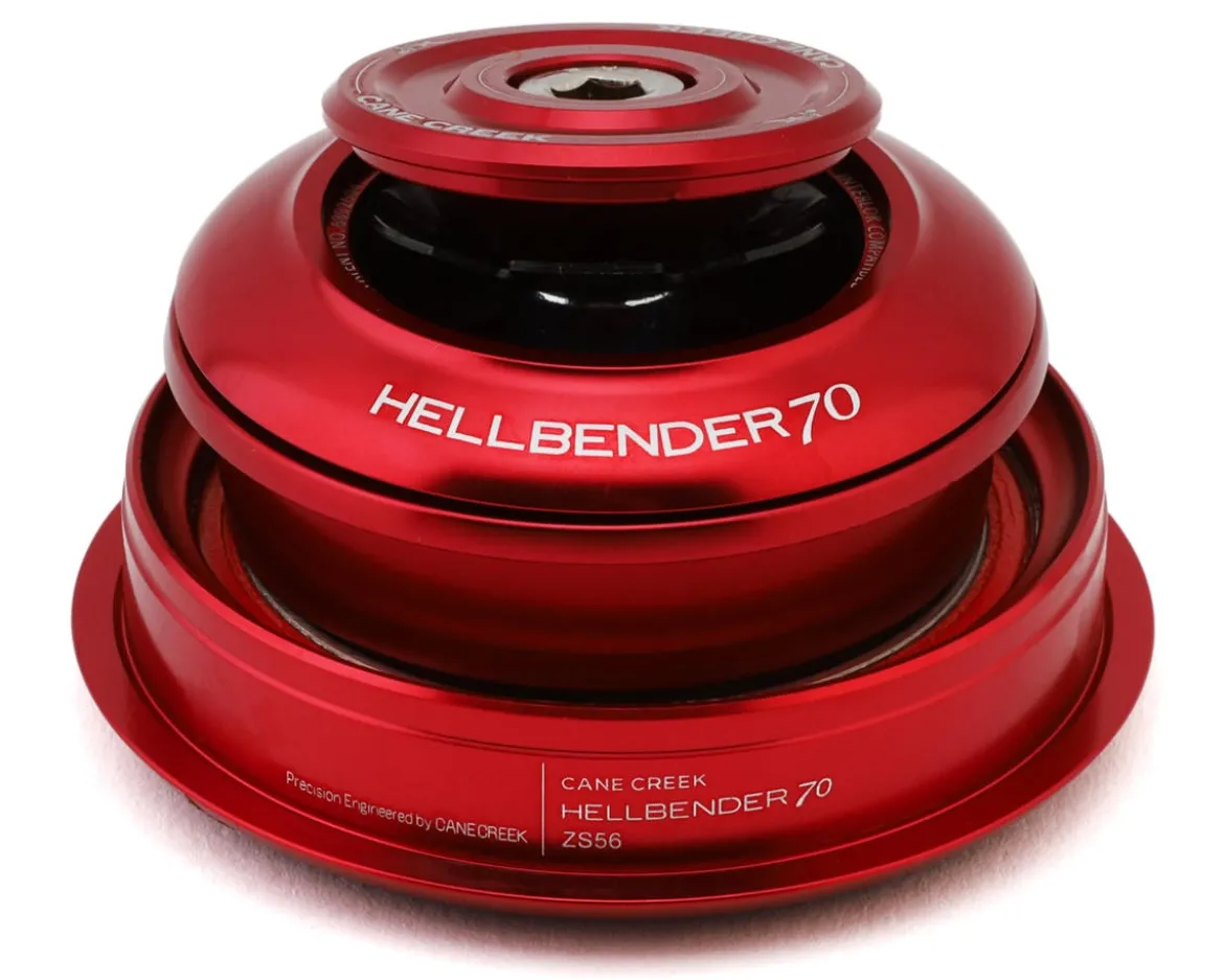 Cane Creek Hellbender 70 Headset (Red) (ZS44/28.6) (ZS56/40)