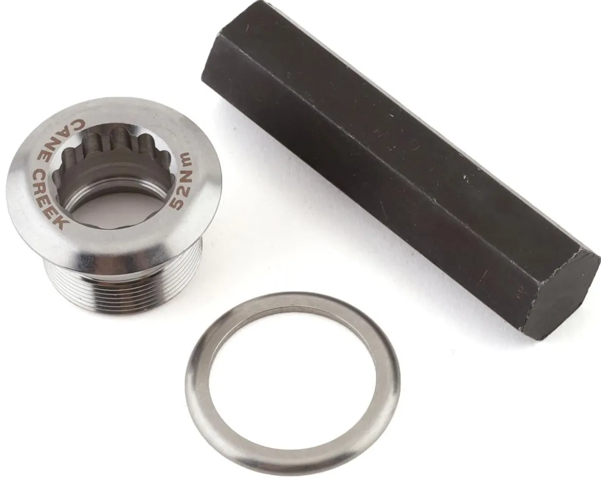 Cane Creek eeWing Stainless Steel Crank Bolt Kit (14mm Fixing Bolt) (Gen 1 eeWings 3-Bolt)