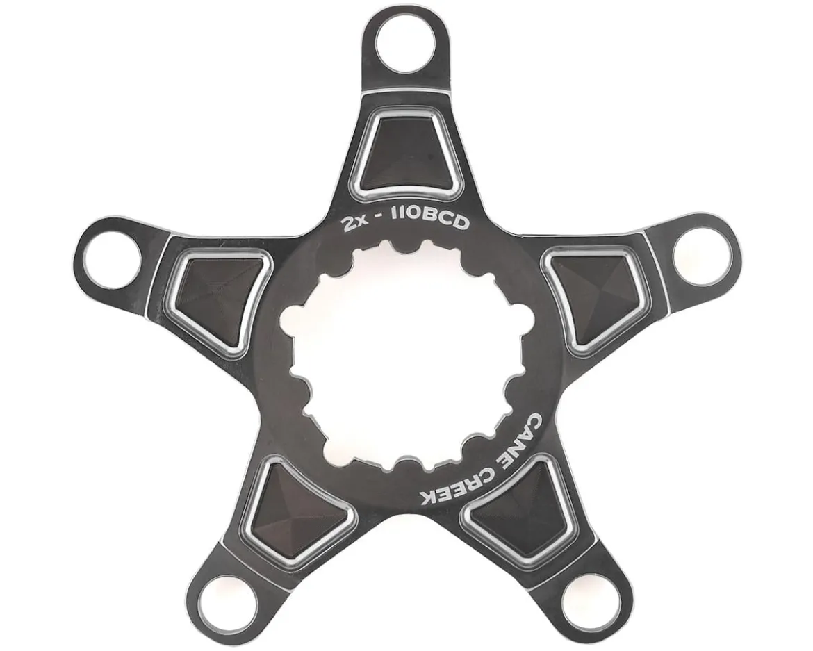 Cane Creek eeWings 2x Chainring Spider (Titanium Grey) (110mm BCD) (SRAM Direct Mount)
