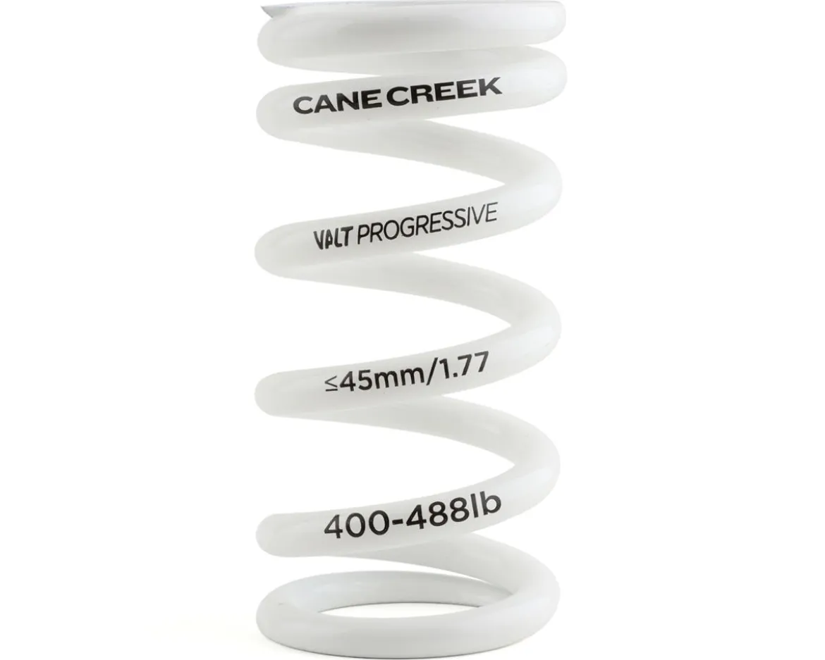 Cane Creek VALT Progressive Rate Coil Spring (White) (45mm) (400 - 488lbs)