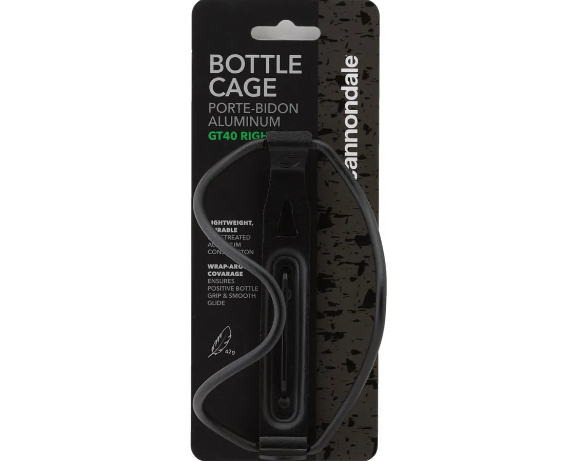 Cannondale GT-40 Side-Loading Water Bottle Cage (Black) (Right)