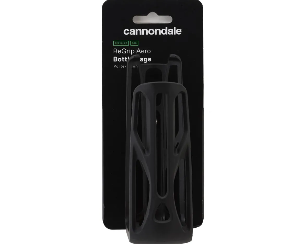 Cannondale ReGrip Aero Water Bottle Cage (Black)