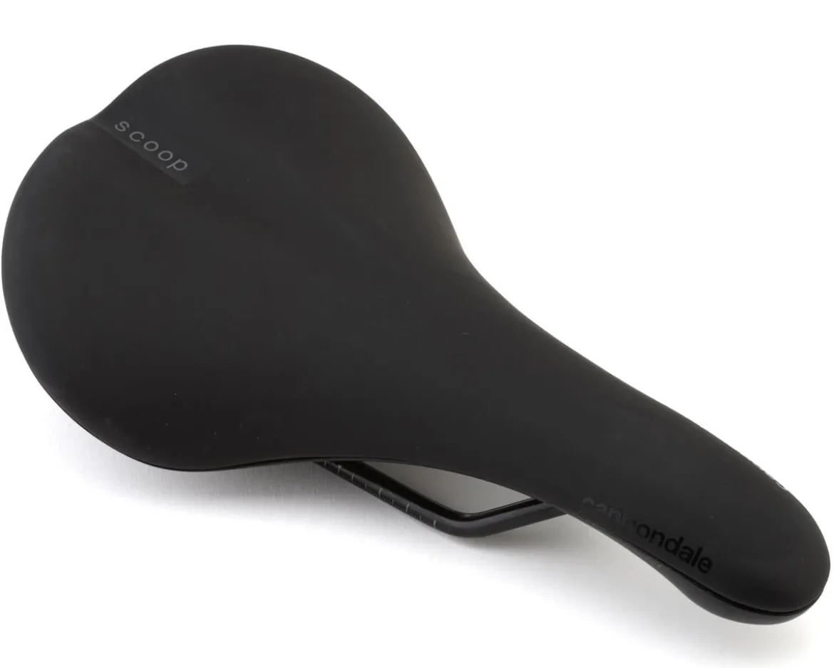 Cannondale Scoop Steel Gel Saddle (Black) (Radius) (155mm)