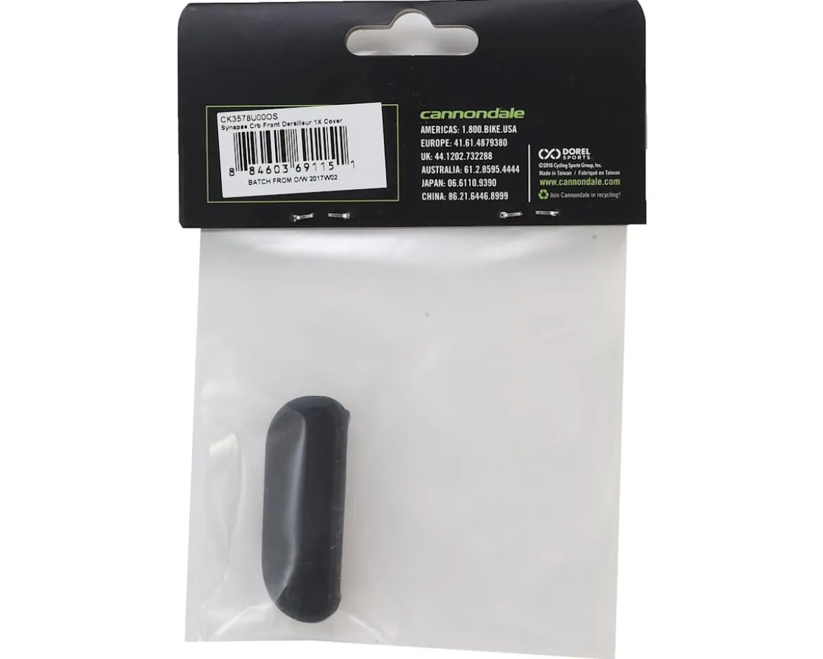 Cannondale Synapse Carbon Disc 1X Front Derailleur Cover (Black)