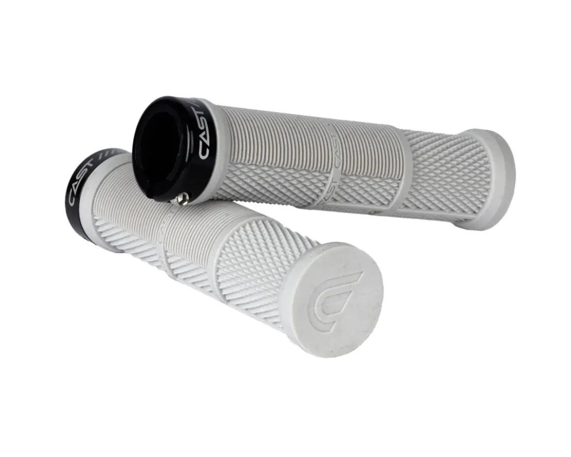 Cast Bamba Greg Minnaar Lock-On Grips (Grey)