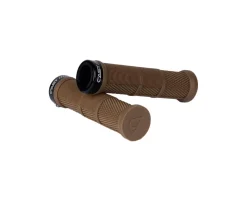 Cast Bamba Greg Minnaar Lock-On Grips (Chestnut)