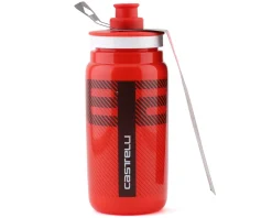 Castelli Elite Fly Water Bottle (Red) (550mL) (18.5oz)