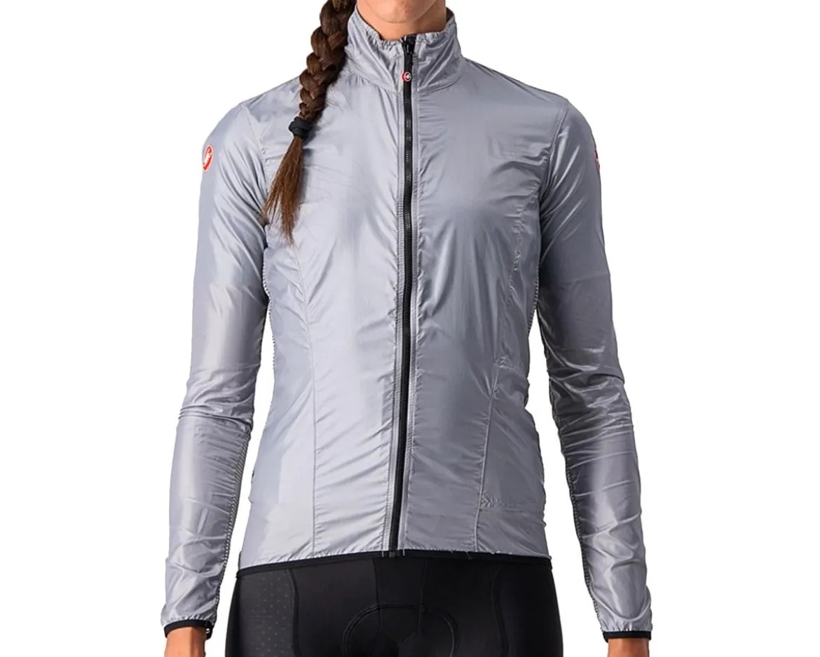 Castelli Aria Women's Shell Jacket (Silver Grey) (M)