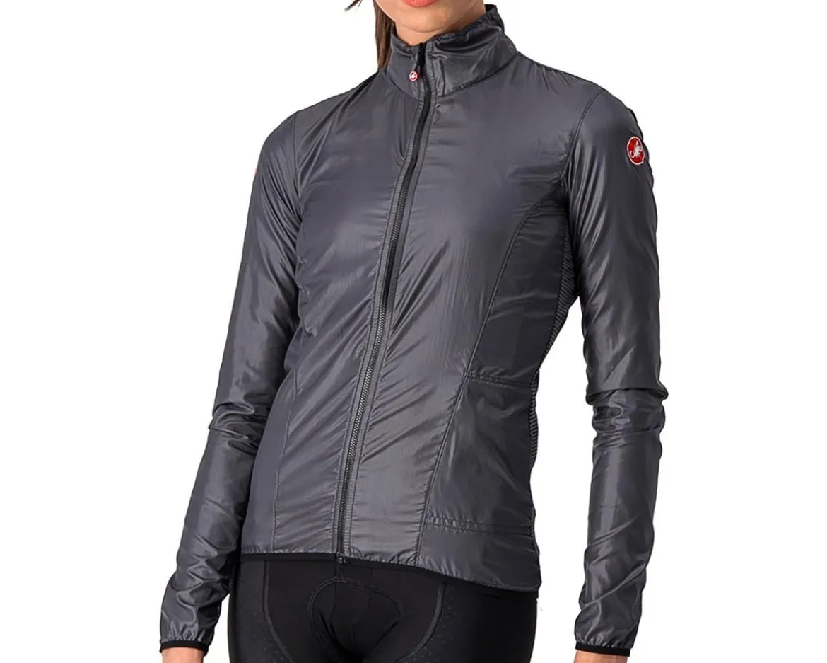 Castelli Aria Women's Shell Jacket (Dark Grey) (L)