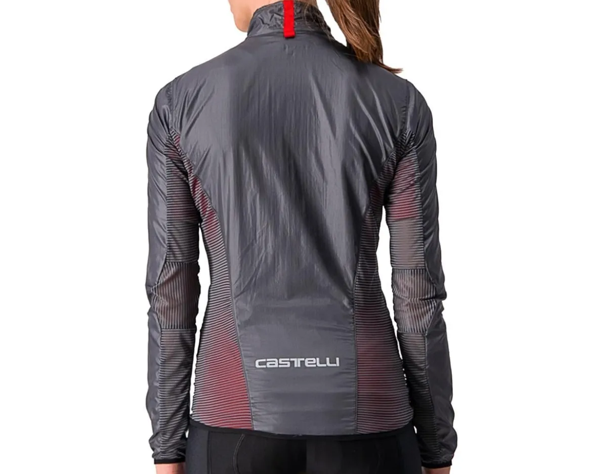 Castelli Aria Women's Shell Jacket (Dark Grey) (L)