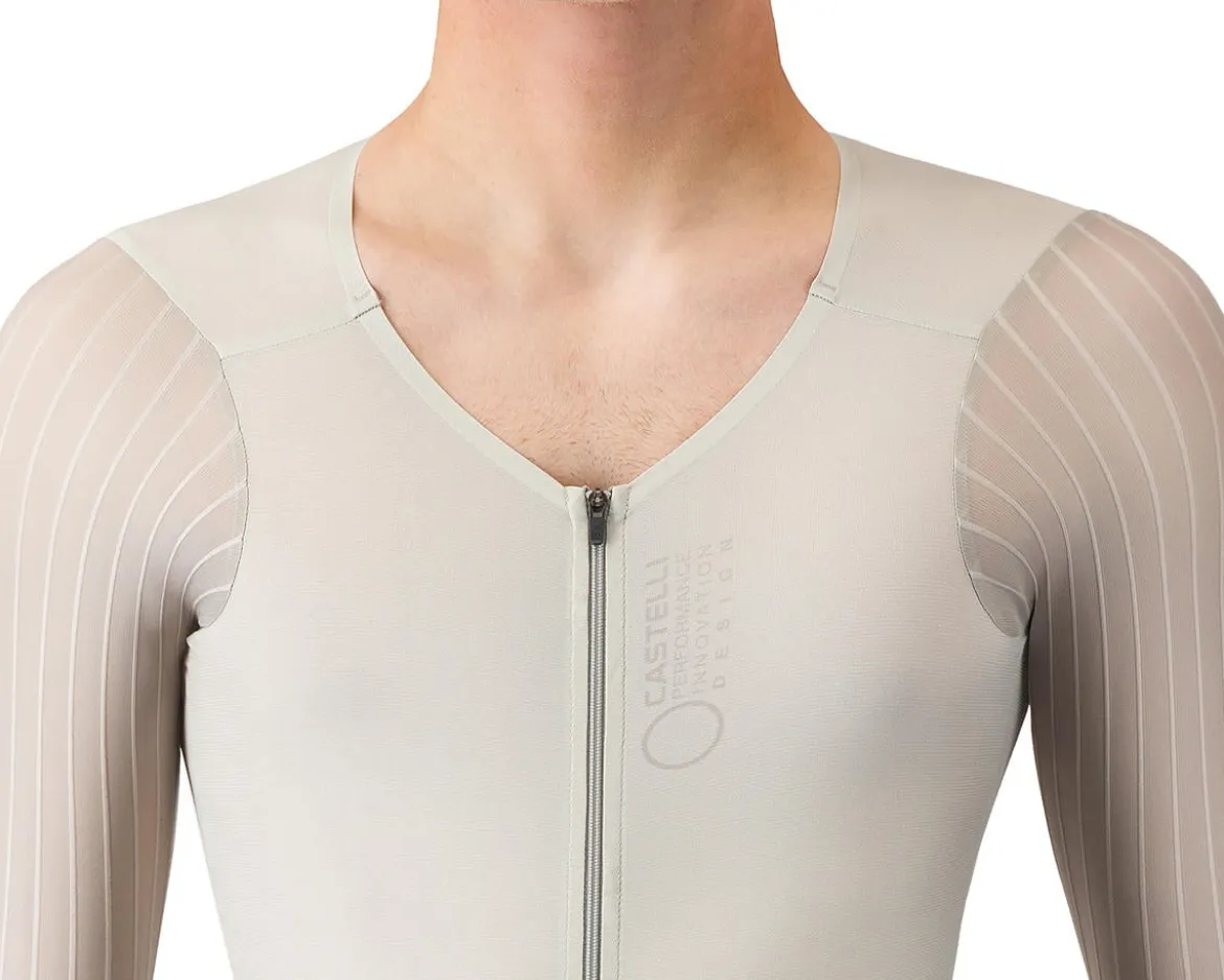 Castelli Body Paint V TT Speed Suit (Silver Moon/Clay/Smoky Grey) (S)