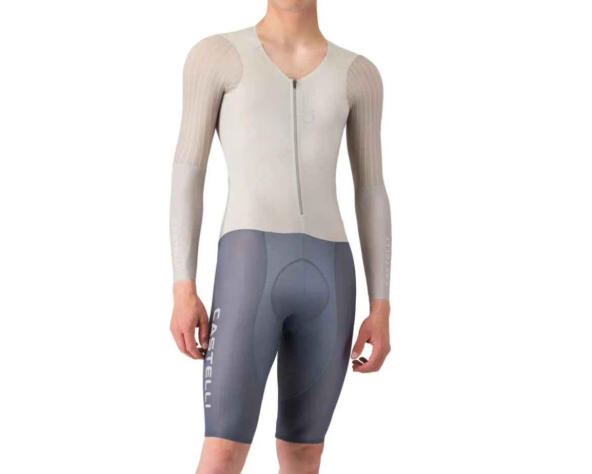 Castelli Body Paint V TT Speed Suit (Silver Moon/Clay/Smoky Grey) (S)