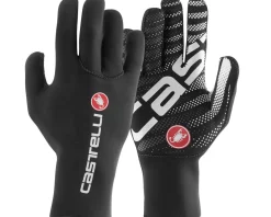 Castelli Diluvio C Long Finger Gloves (Black) (L/XL)