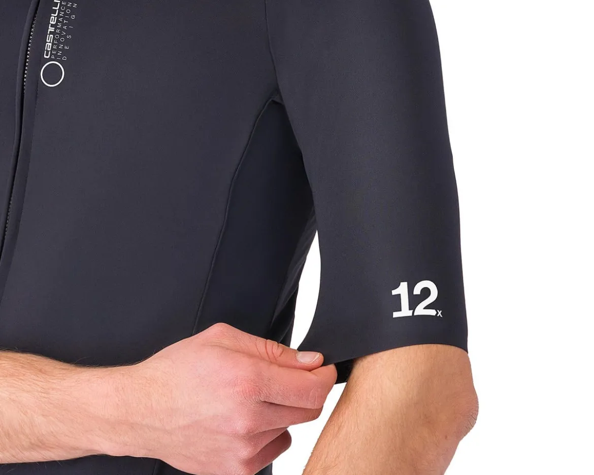 Castelli Do.Di.Ci. Short Sleeve Jacket (Light Black) (S)