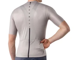 Castelli Drittone Logo Short Sleeve Jersey (Clay/Belgian Blue) (S)