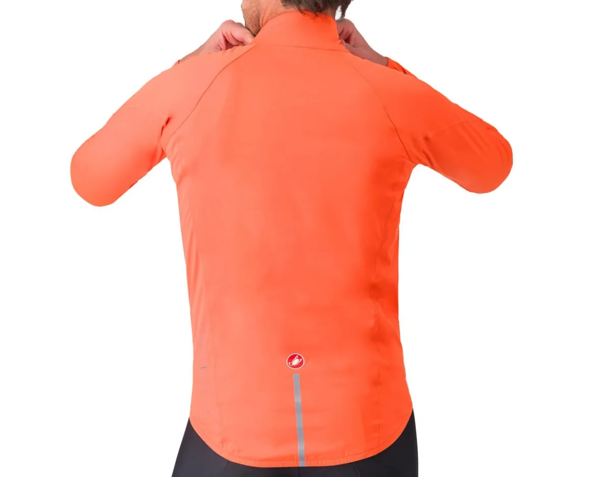 Castelli Emergency 3 Rain Jacket (Brilliant Orange) (S)