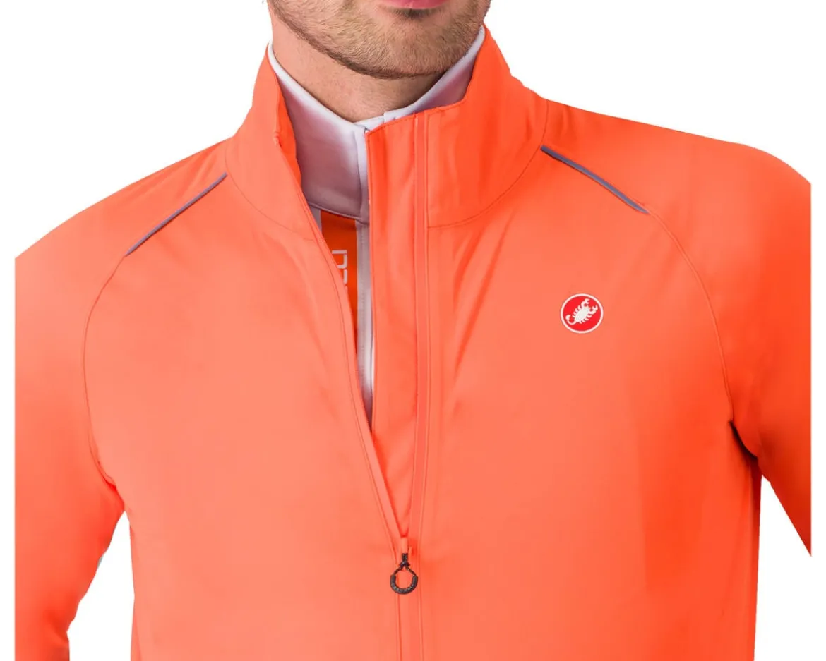 Castelli Emergency 3 Rain Jacket (Brilliant Orange) (S)