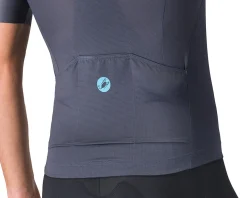 Castelli Entrata Apex Short Sleeve Jersey (Twilight Blue/Neon Cobalt) (S)