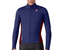 Castelli Entrata 2 Jacket (Belgian Blue/Bordeaux) (L)