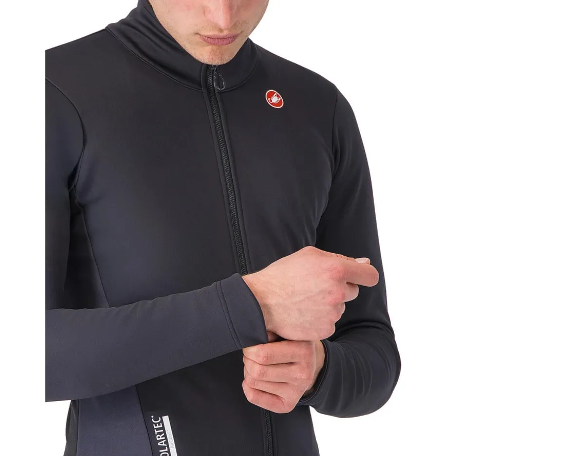 Castelli Entrata 2 Jacket (Light Black/Dark Grey) (L)