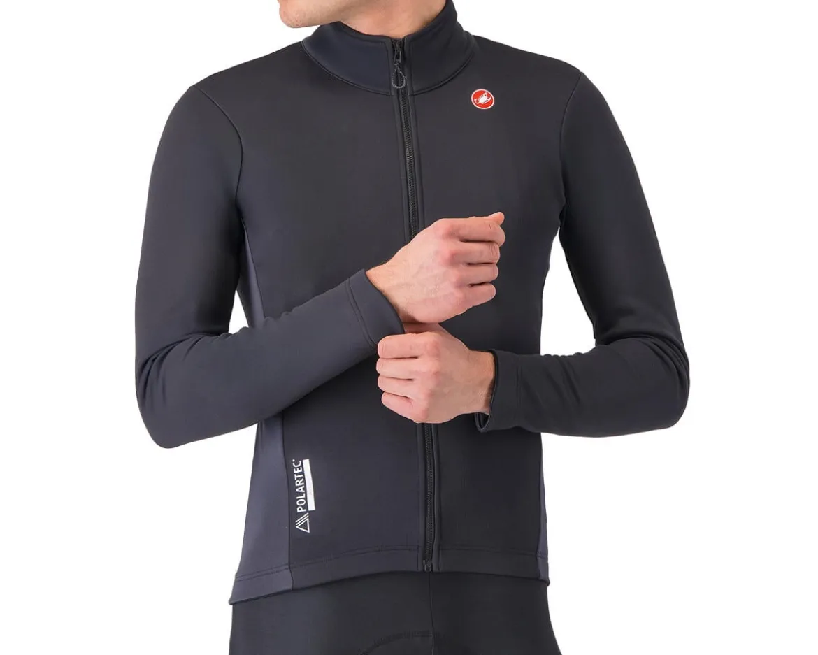 Castelli Entrata 2 Jacket (Light Black/Dark Grey) (L)