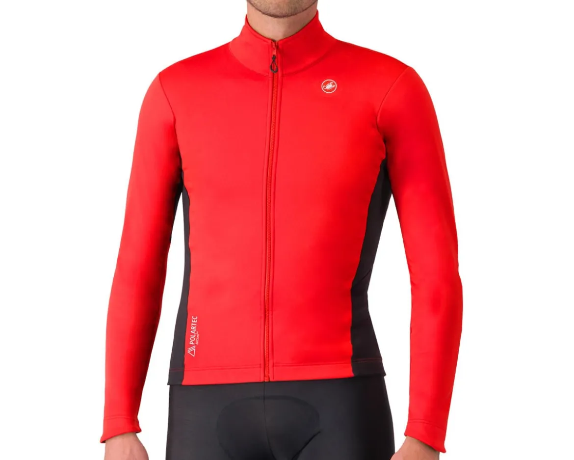Castelli Entrata 2 Jacket (Red/Black) (L)