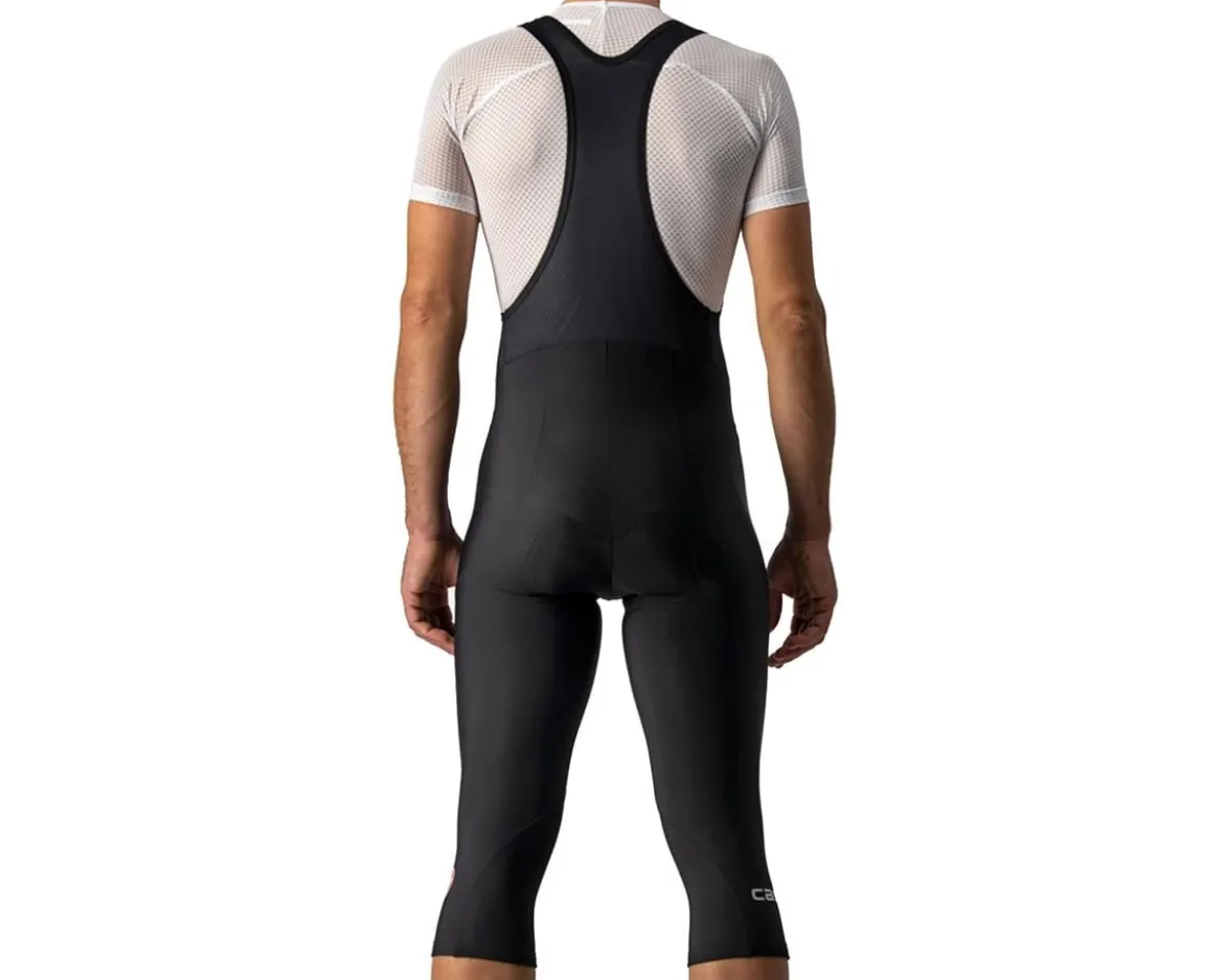 Castelli Entrata Thermal Bib Knickers (Black) (2XL) (w/ Chamois)
